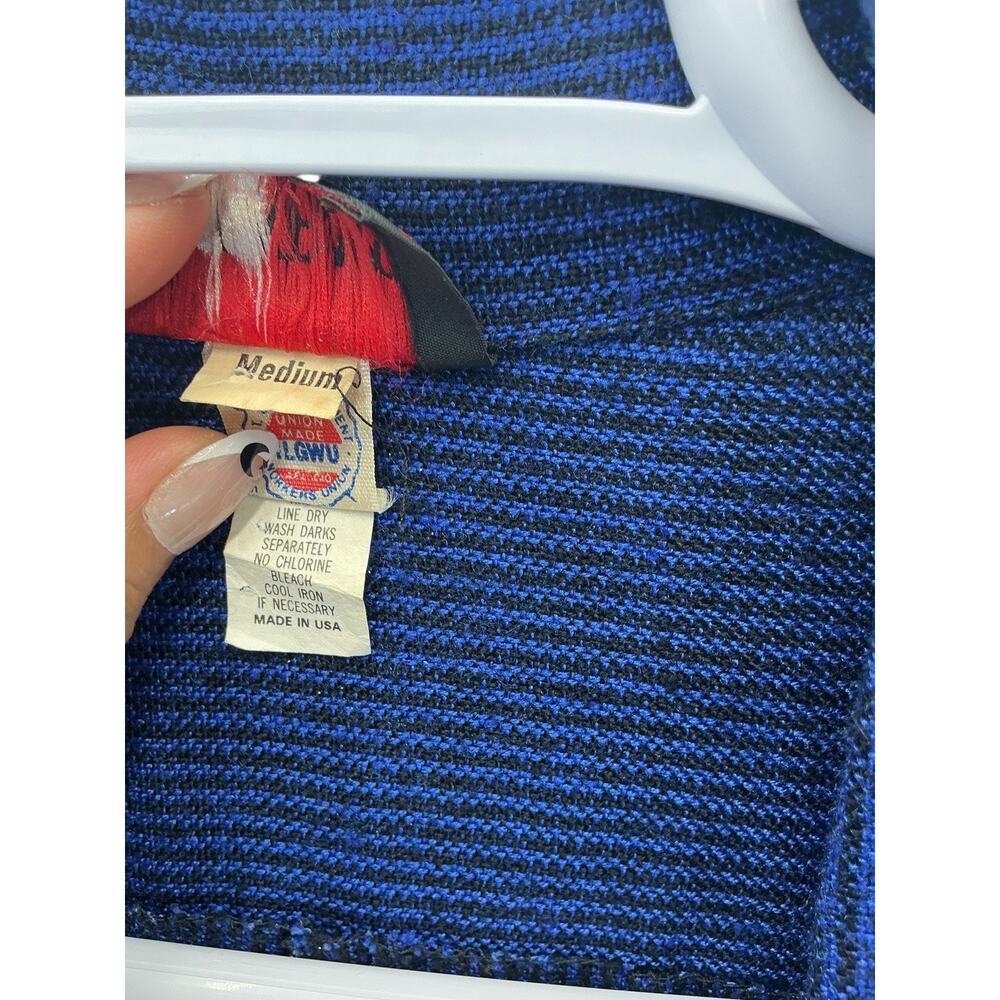 Joe Benbasset vintage jacket Blazer Women’s Size Medium Blue - Picture 8 of 15